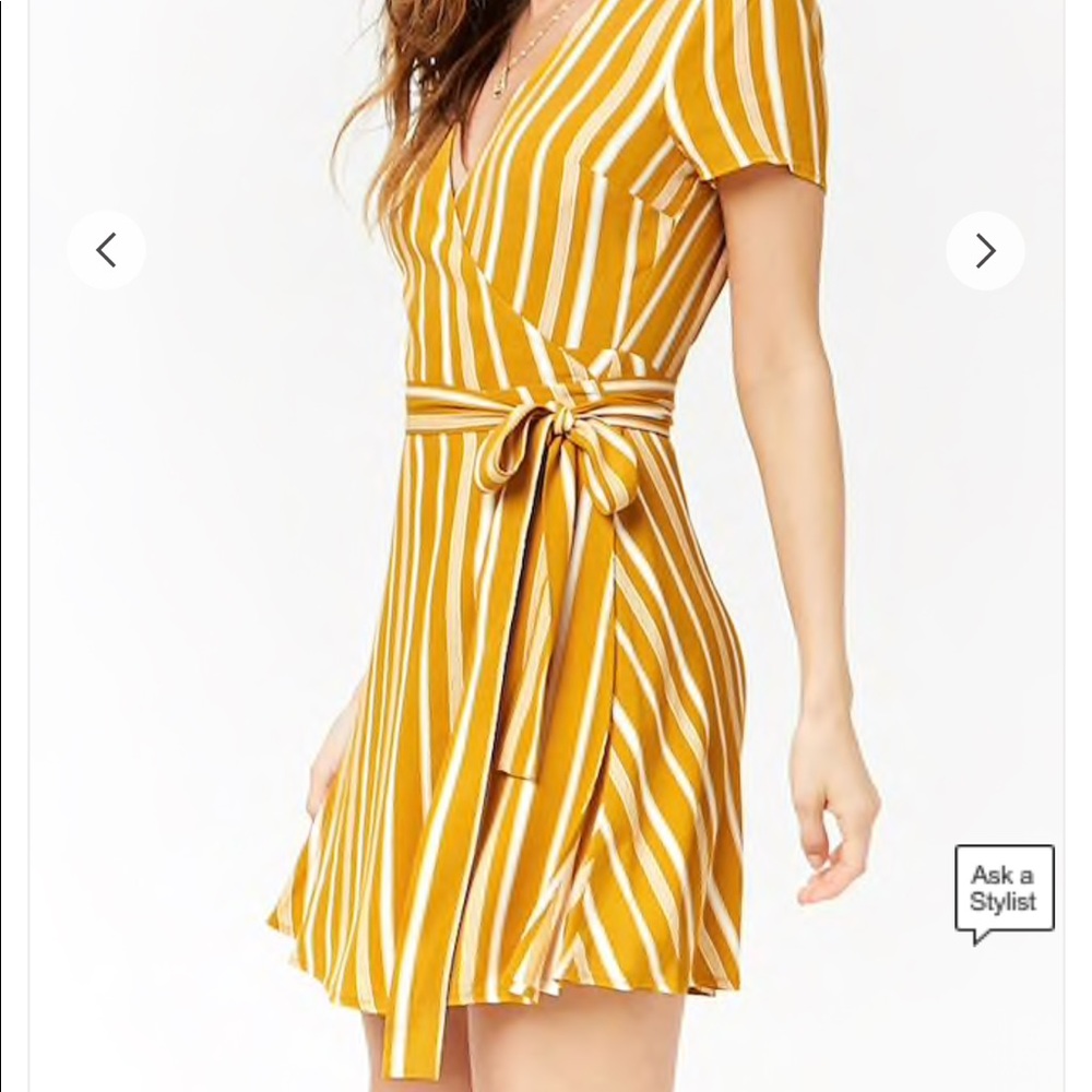 forever 21 wrap dress - Picture 5 of 5